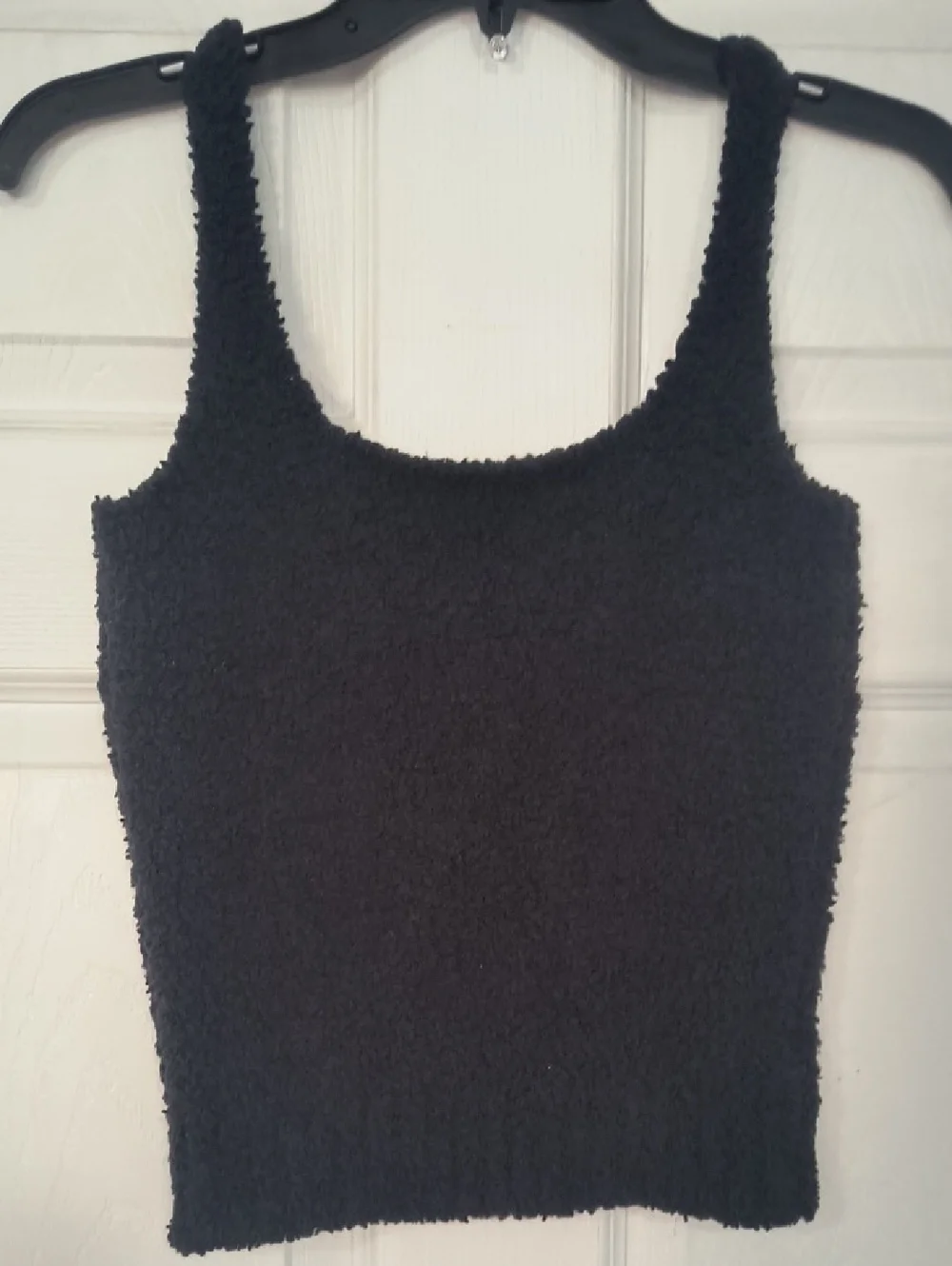 SKIMS Cozy Knit Tank in Onyx Size S - Picture 4 of 5